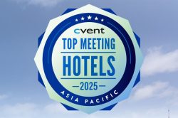 Cvent トップ ミーティング ホテル 受賞バッジ 2025