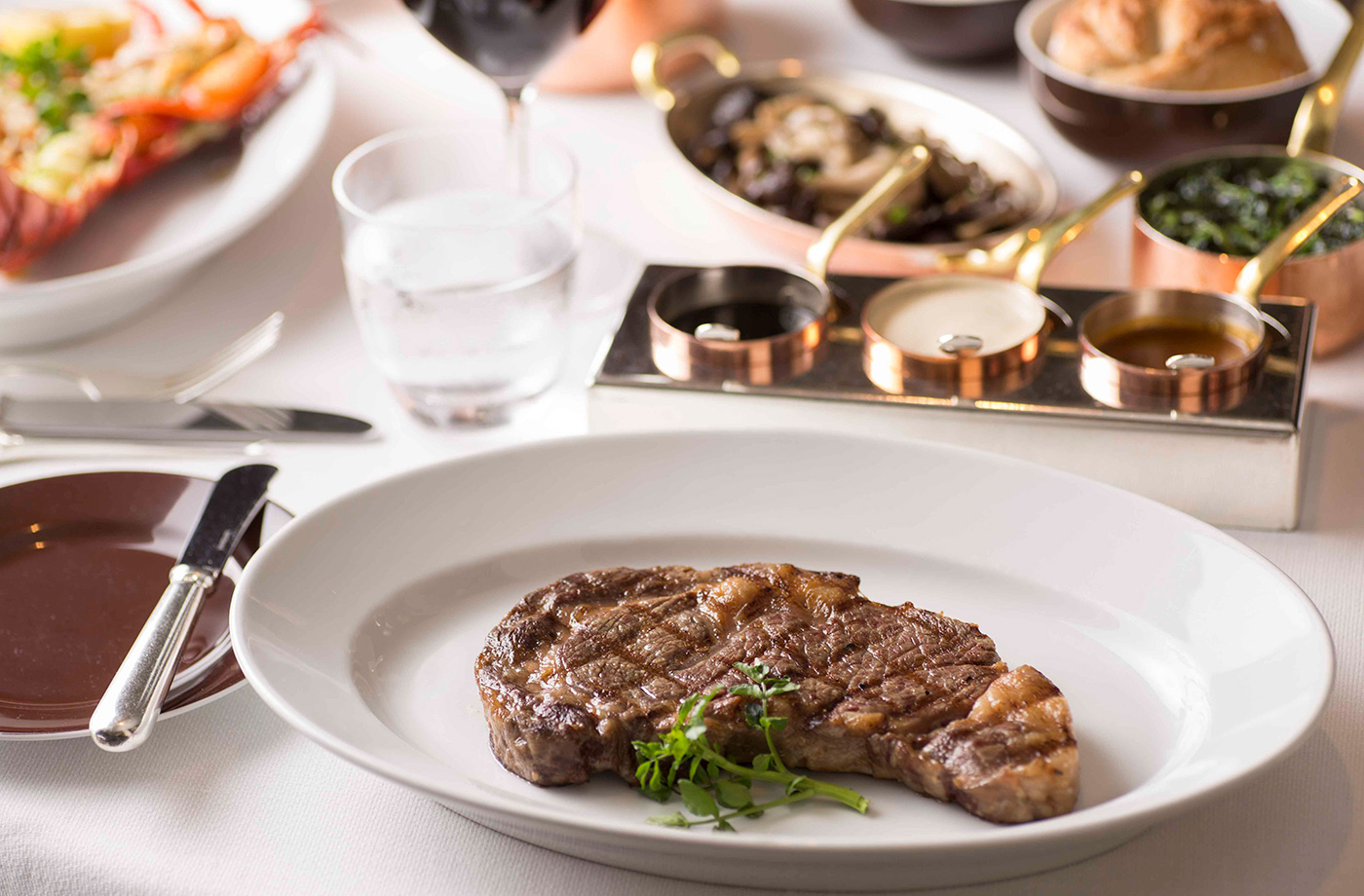 Online exclusive dinner course