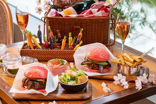 Sakura Picnic Burger Oak Door Grand Hyatt Tokyo 640
