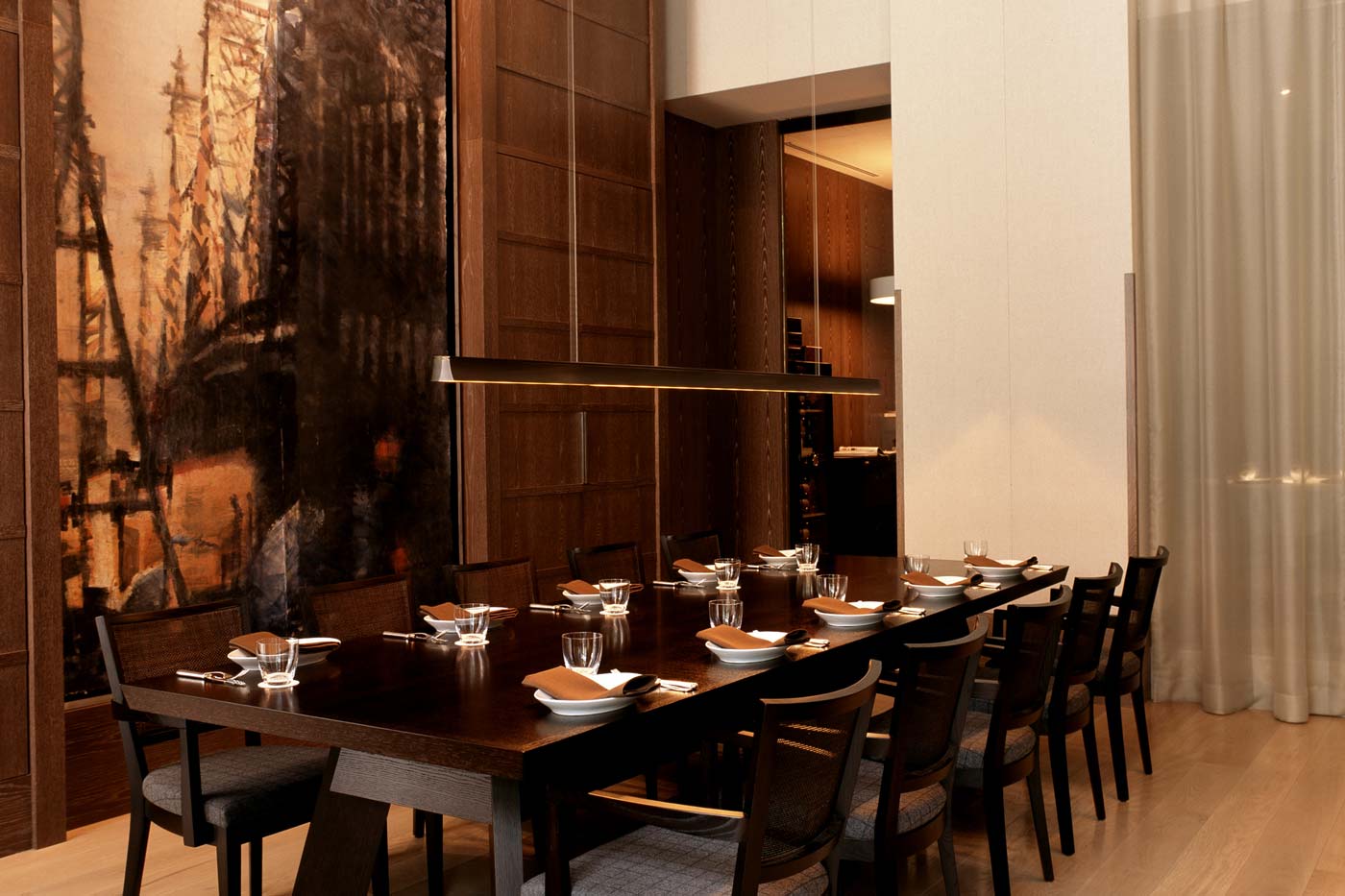 The Oak Door Private Dining Plan Restaurants At A