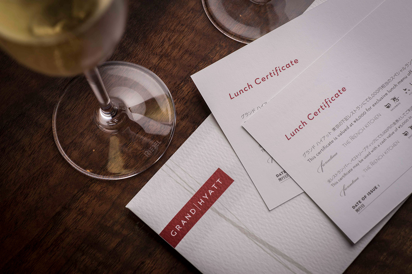 Lunch Certificate