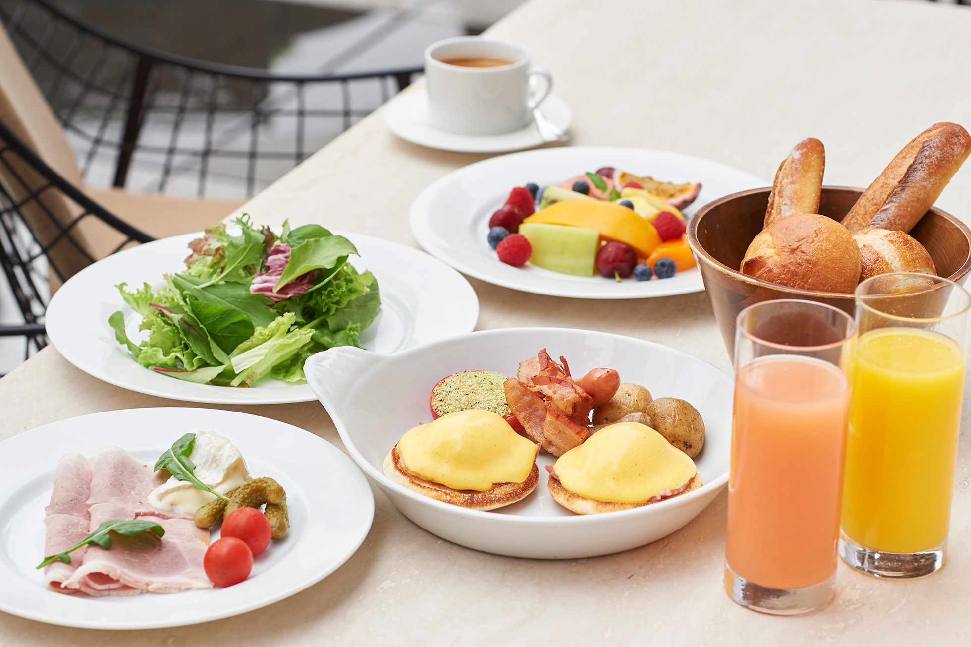 French kitchen breakfast buffet Grand hyatt tokyo