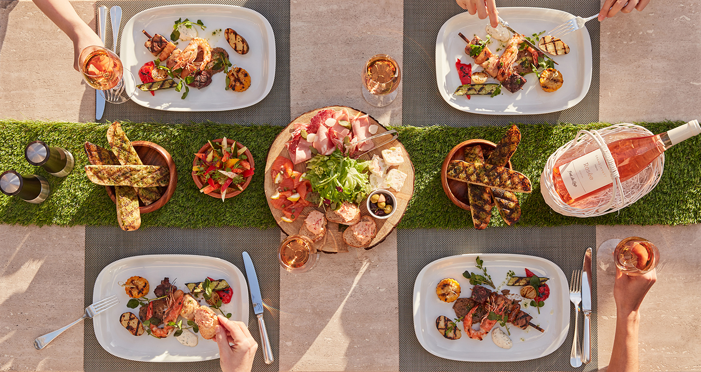The French Kitchen Gardenic Terrace Barbecue