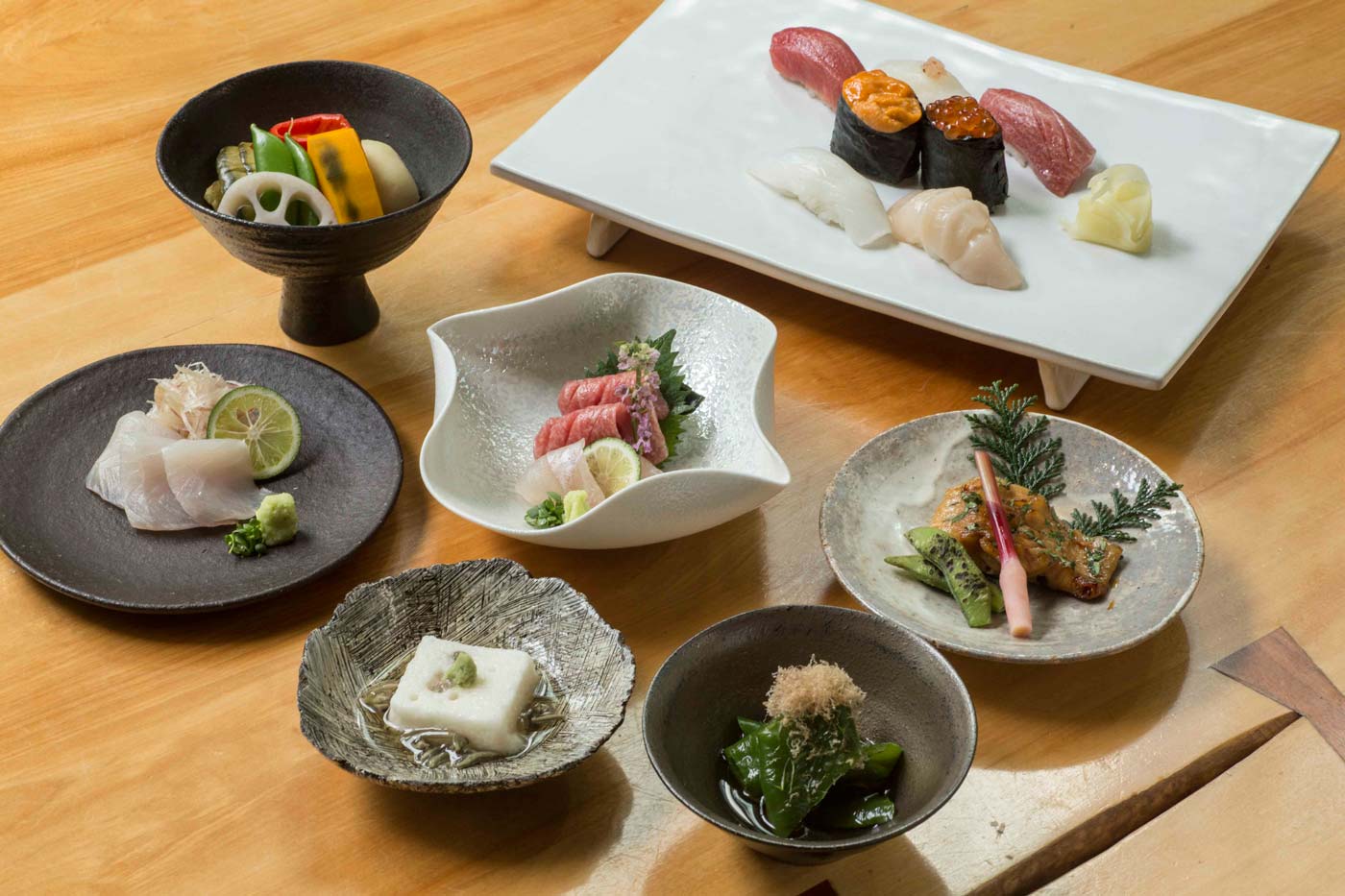 Roku roku grand hyatt tokyo sushi 1400