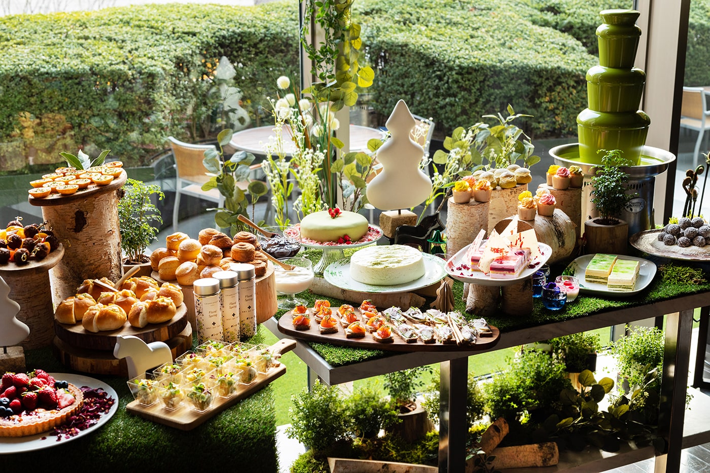 The French Kitchen Matcha Fika Afternoon Tea Buffet Main Image