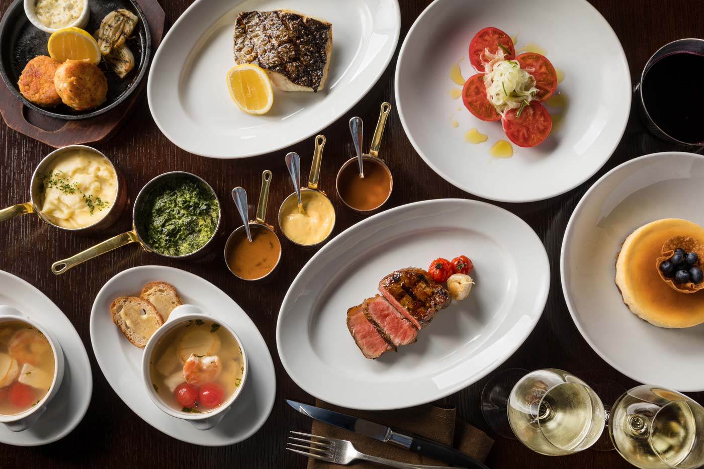 【Exclusive Offer for 8-Course Dinner – Up to 29% off】Sirloin Steak and Lobster or Fish for Main Dishes