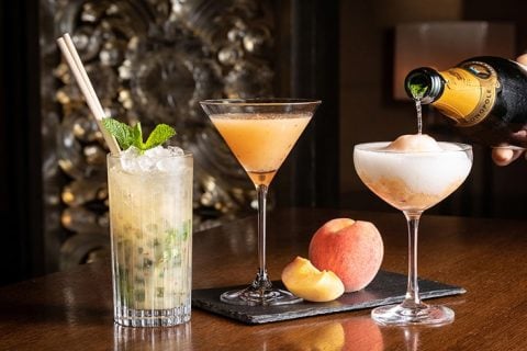 Peach Cocktails eyecatch