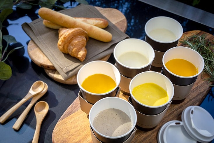 Takeout Soup of the Day and Fresh Bread