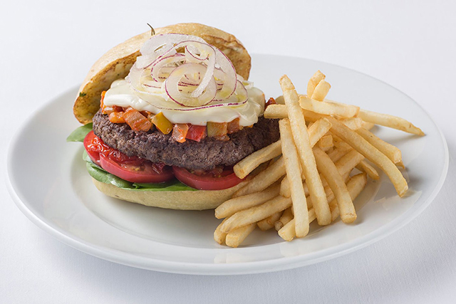 Fiorentina cheese burger