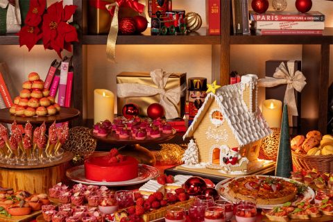 Grand Hyatt Tokyo Noel Rouge Afternoon Tea 2023 main image