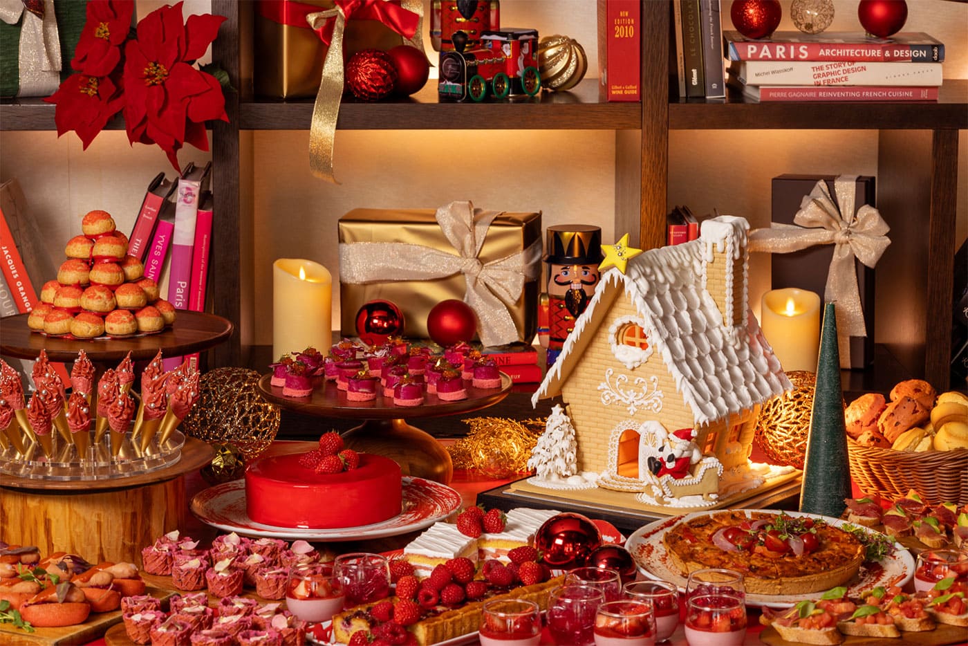 Grand Hyatt Tokyo Noel Rouge Afternoon Tea 2023 main image