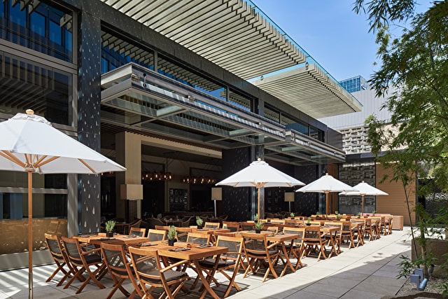 The Oak Door Terrace Table Day photo