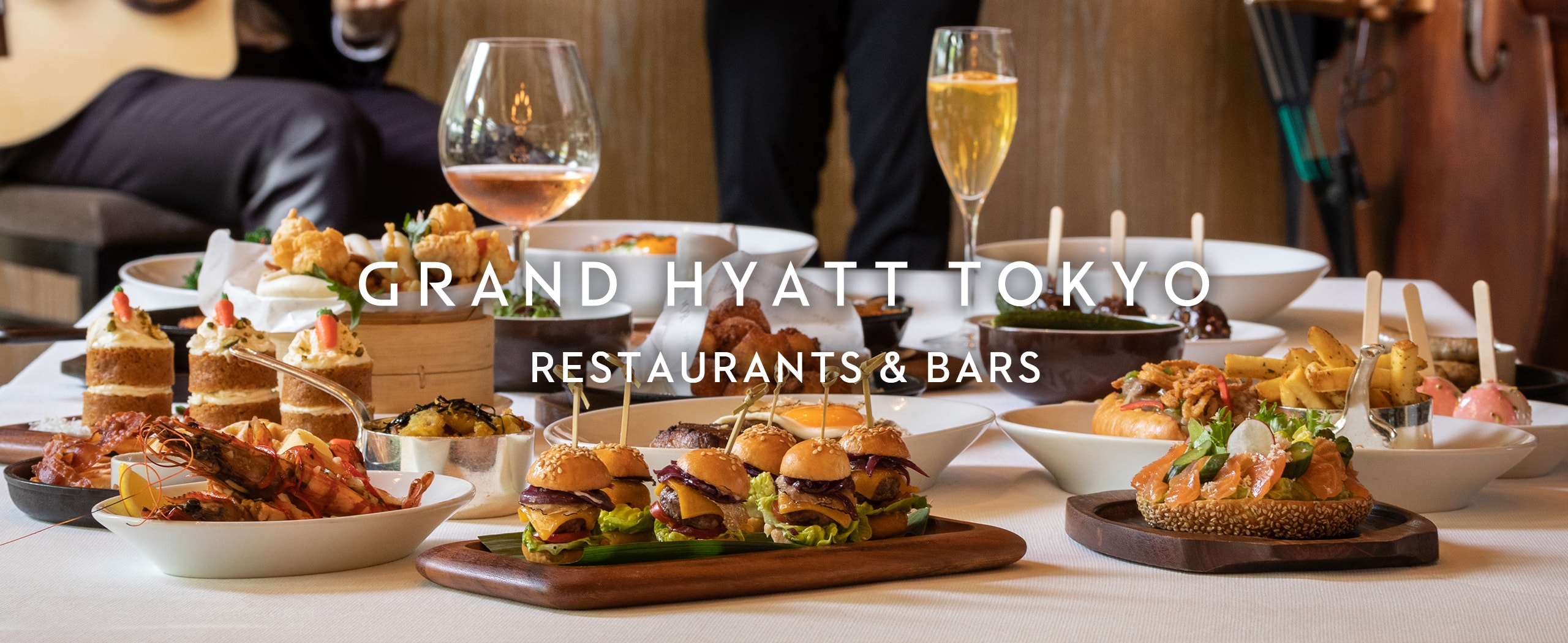 Restaurants at a luxurious Roppongi Hotel, Grand Hyatt Tokyo