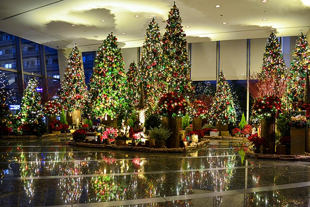 Grand Hyatt Tokyo Christmas Lobby 2021 640