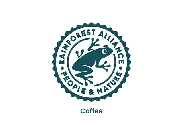 Rainforest Alliance Coffee Logo 640B