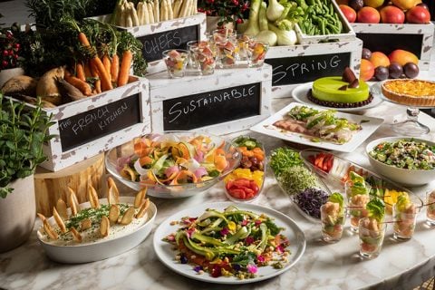 Sustainable buffet The French Kitchen Grand Hyatt Tokyo eyecatch