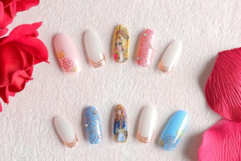The Rose of Versailles Diamond Nails eyecatch