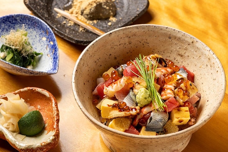 Bara Chirashi Lunch Course
