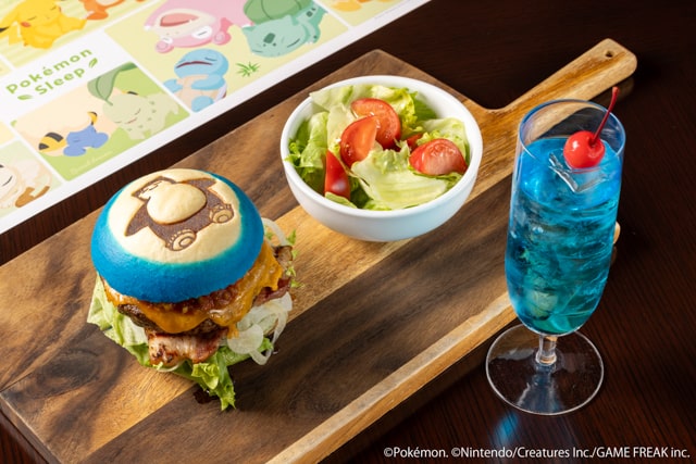 Pokemon Sleep Snorlax Burger Set