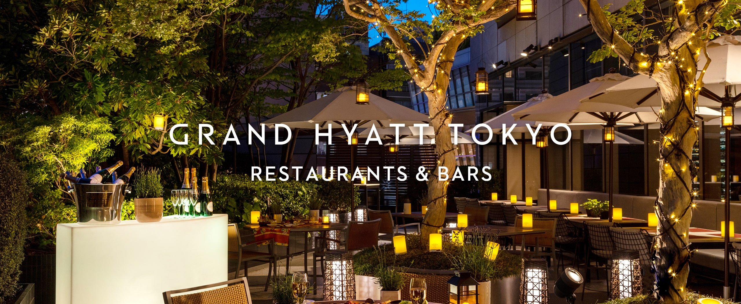 Restaurants at a luxurious Roppongi Hotel, Grand Hyatt Tokyo