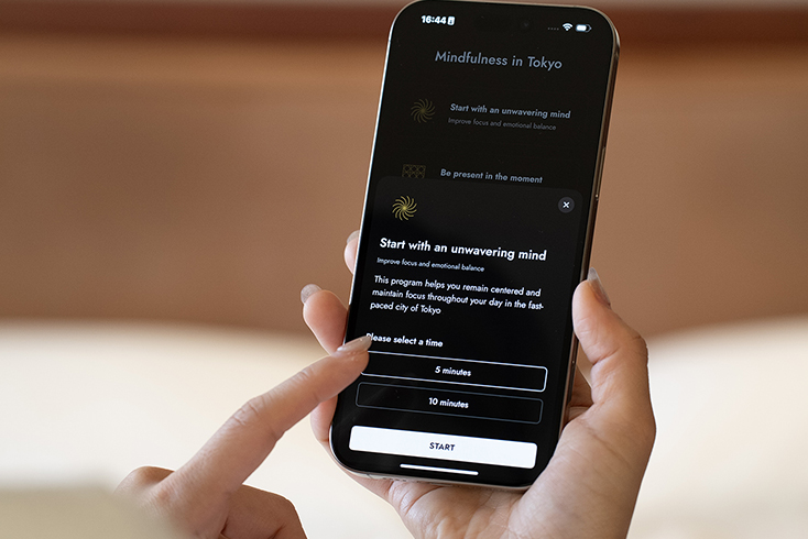 [Hotel Guest Exclusive] Download our Original Mindfulness App