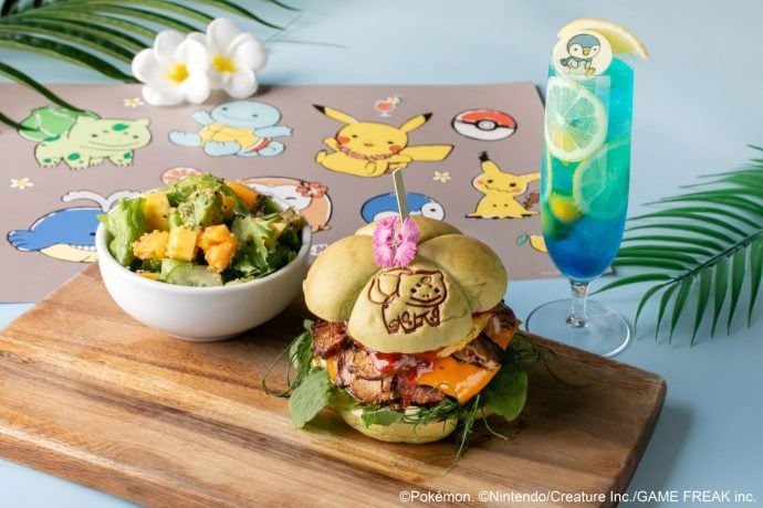Bulbasaur Tropical Burger Set main