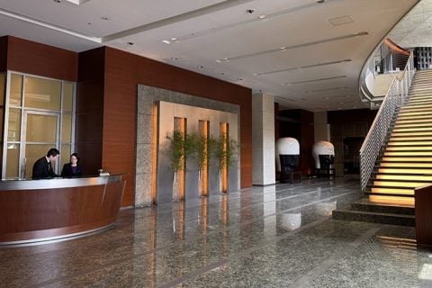 Grand Hyatt Tokyo Lobby how to get to Keyakizaka eyecatch
