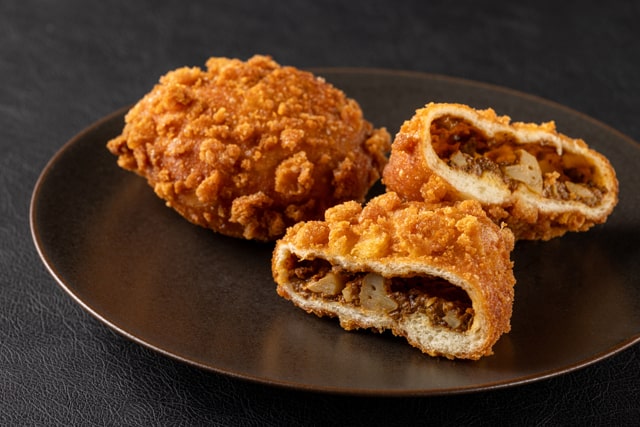 Lotus Root Keema Curry Bread