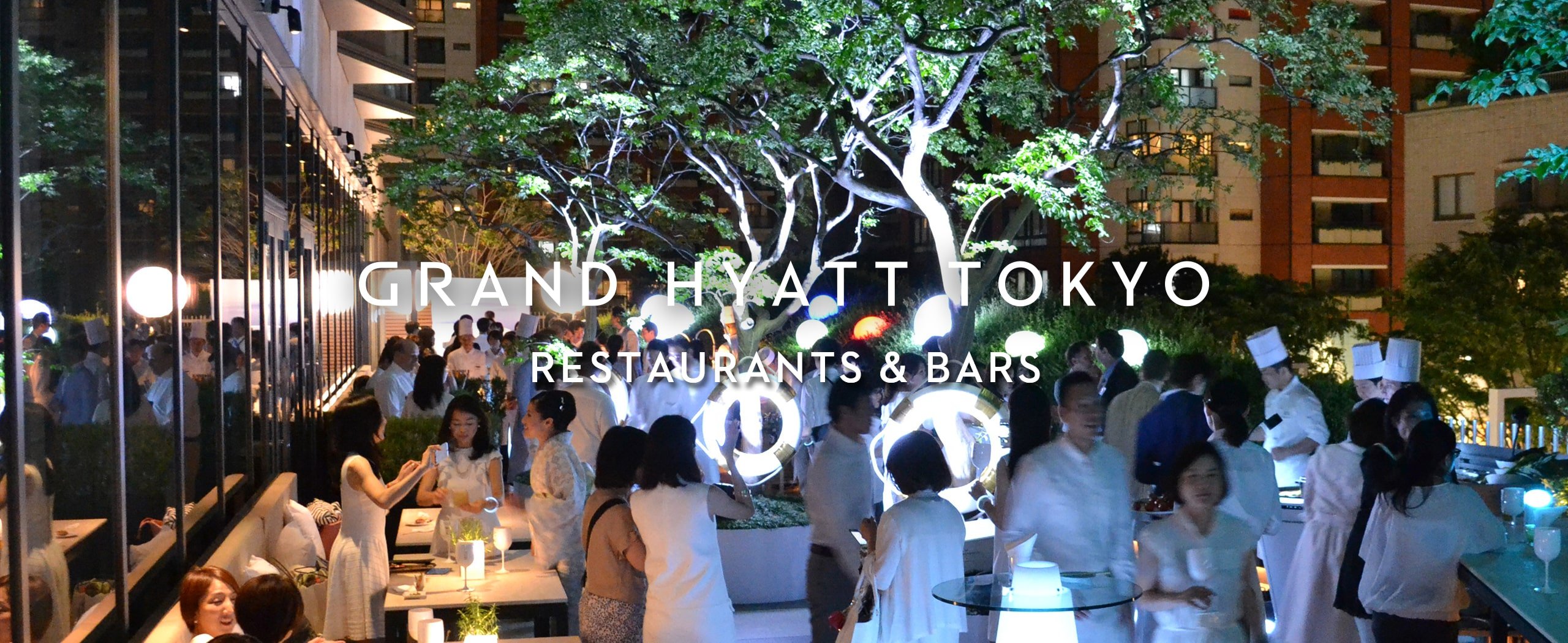 Restaurants at a luxurious Roppongi Hotel, Grand Hyatt Tokyo