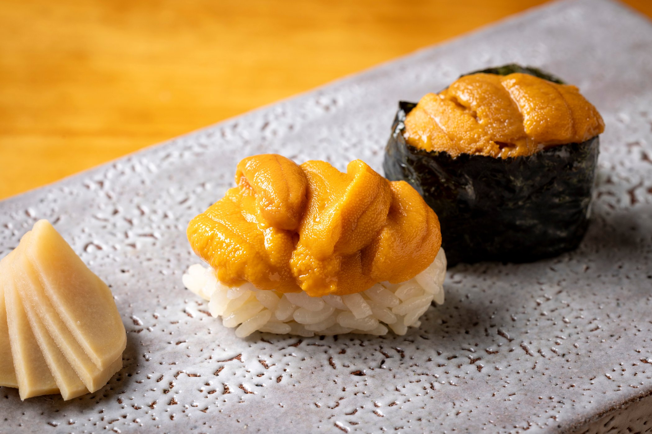 11 Sea Urchin Sushi