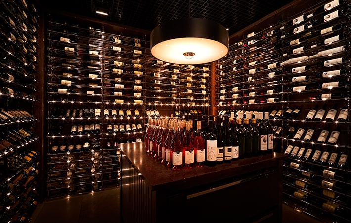4 The Oak Door wine cellar-min