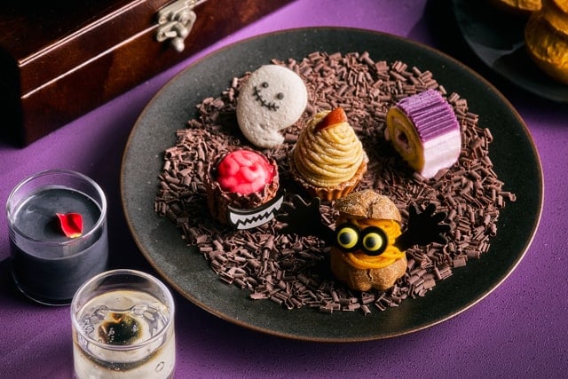 Halloween Afternoon Tea Sweets 2025