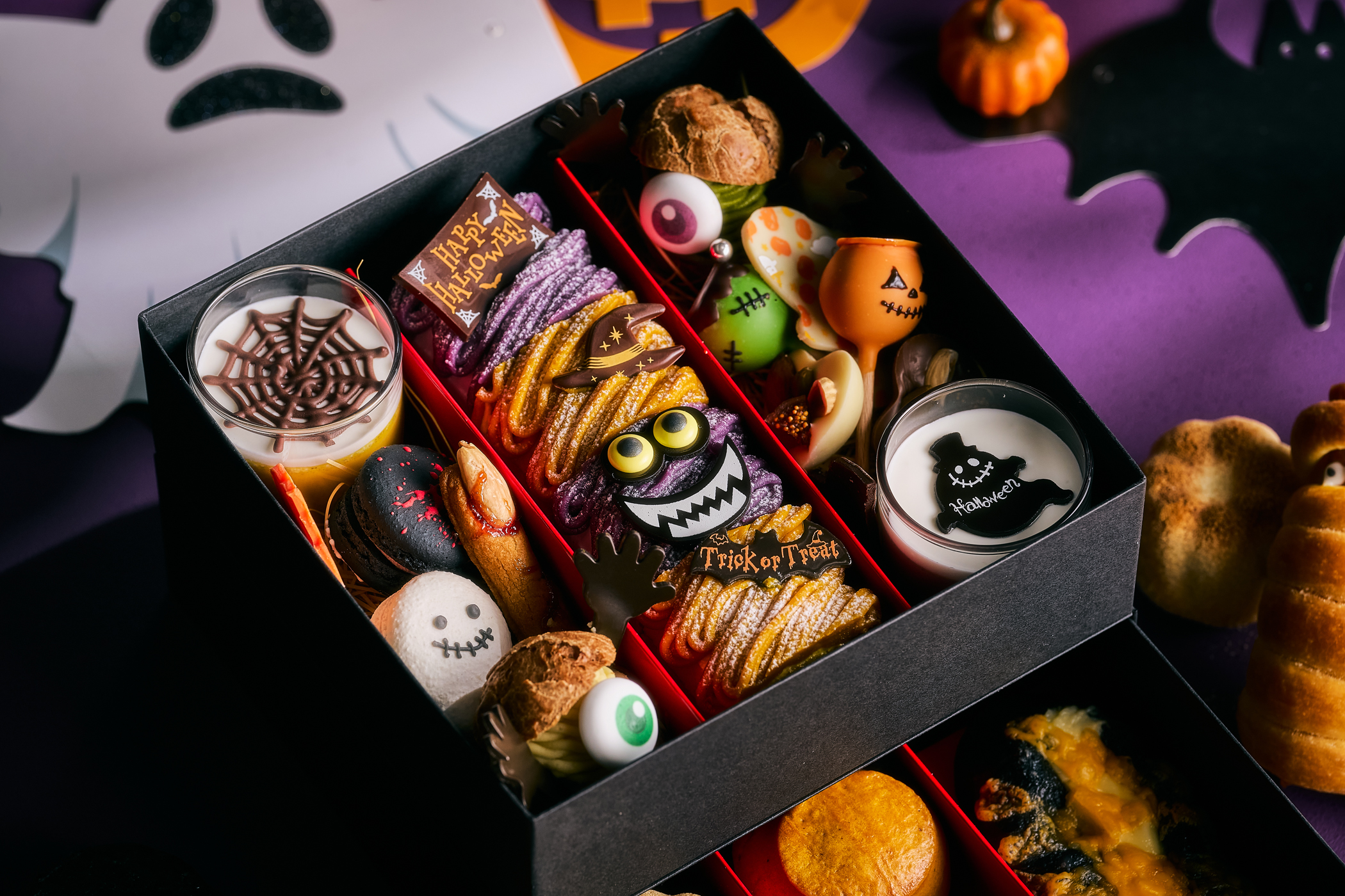 Halloween Take Out Box Sweets