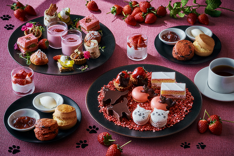 
Strawberry-and-Cat-Afternoon-Tea-All-Day-Dining-The-French-Kitchen-Grand-Hyatt-Tokyo