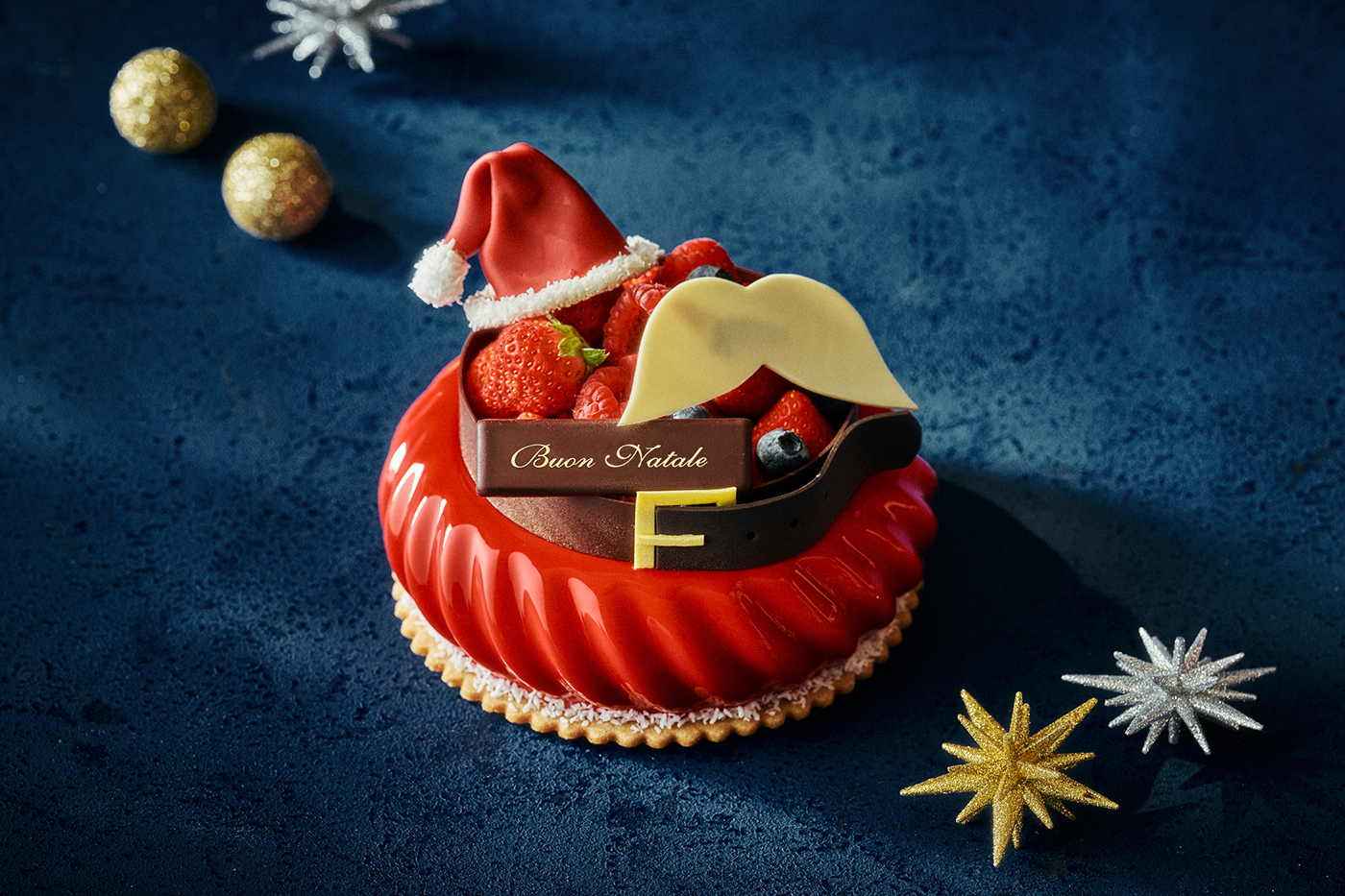 Santa Strawberry Mousee 2025