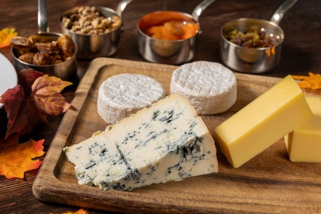 cheese assortment from autumn Semi buffet