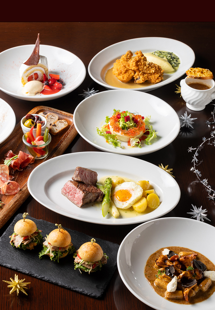 Top Slider Grand Hyatt Tokyo The Oak Door Holiday Brunch PC