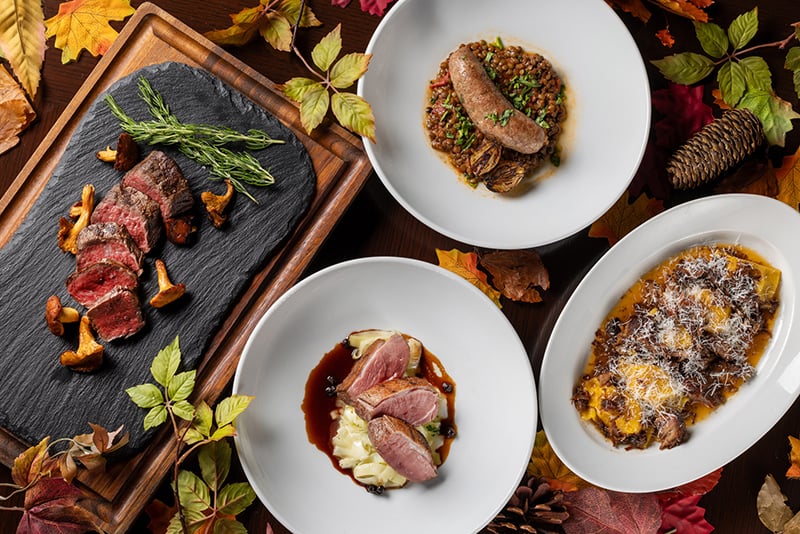 Autumnal Wild Game at The Oak Door