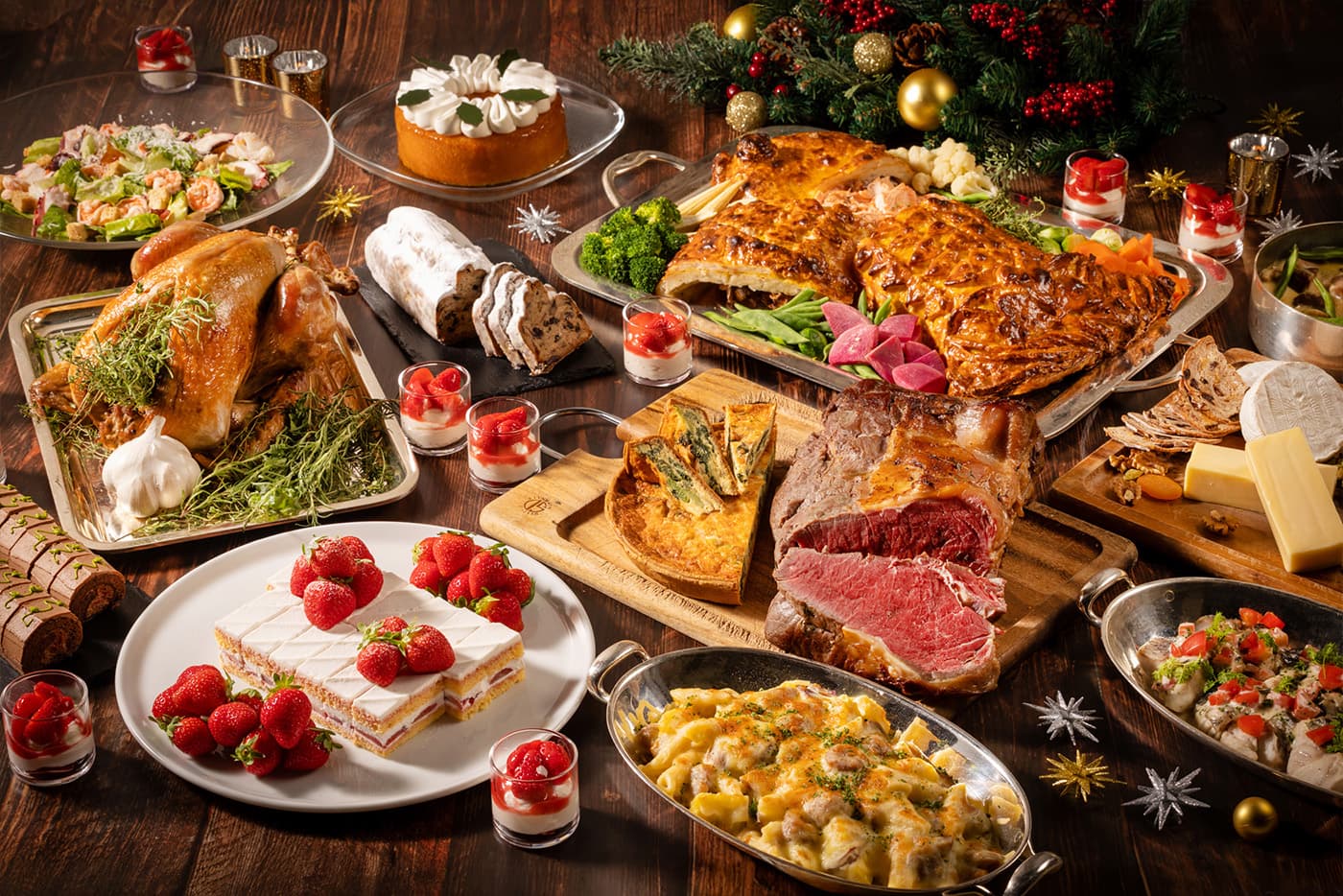 Celebrate the Holidays with an Extravagant Festive Brunch