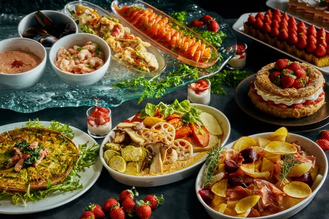 appetizer image Strawberry semi buffet