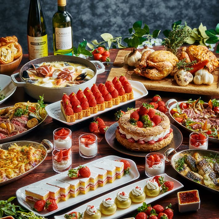 Strawberry lunch buffet 2026 Main image SP