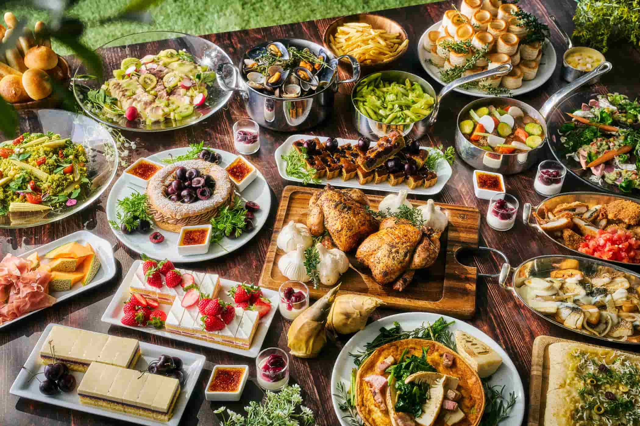 The French Kitchen’s Spring Lunch Buffet: Indulge in Cherry Sweets and 30+ Seasonal Dishes