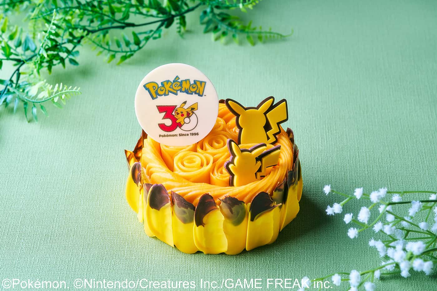 Pokémon 30th Anniversary Mango Cake
