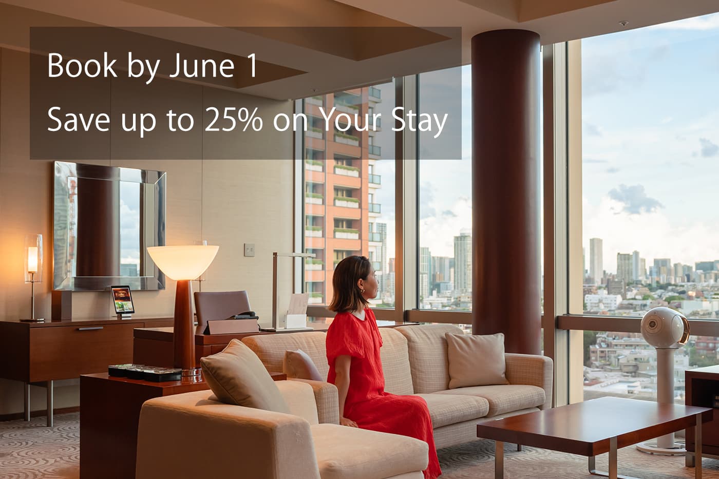 Save up to 25% for members, receive a JPY 10,000 hotel credit and experience our spa with Grand Hyatt Tokyo’s exclusive stay packages