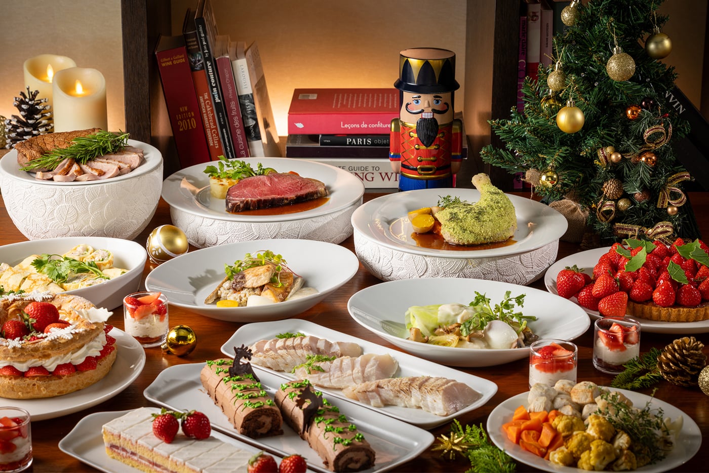 Christmas Semi Buffet Dinner All Day Dining The French Kitchen Grand Hyatt Tokyo