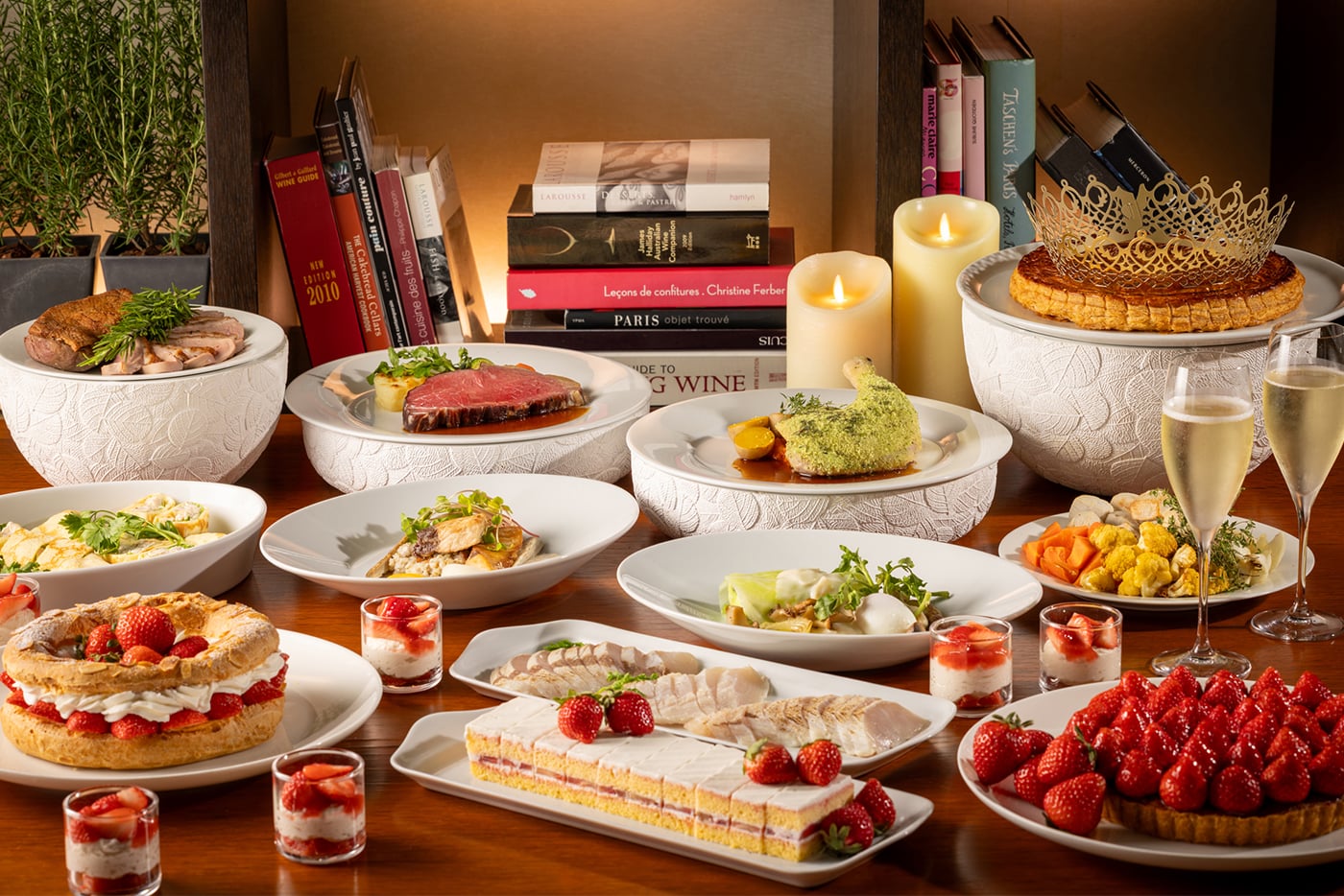 New Year Semi Buffet Dinner All Day Dining The French Kitchen Grand Hyatt Tokyo