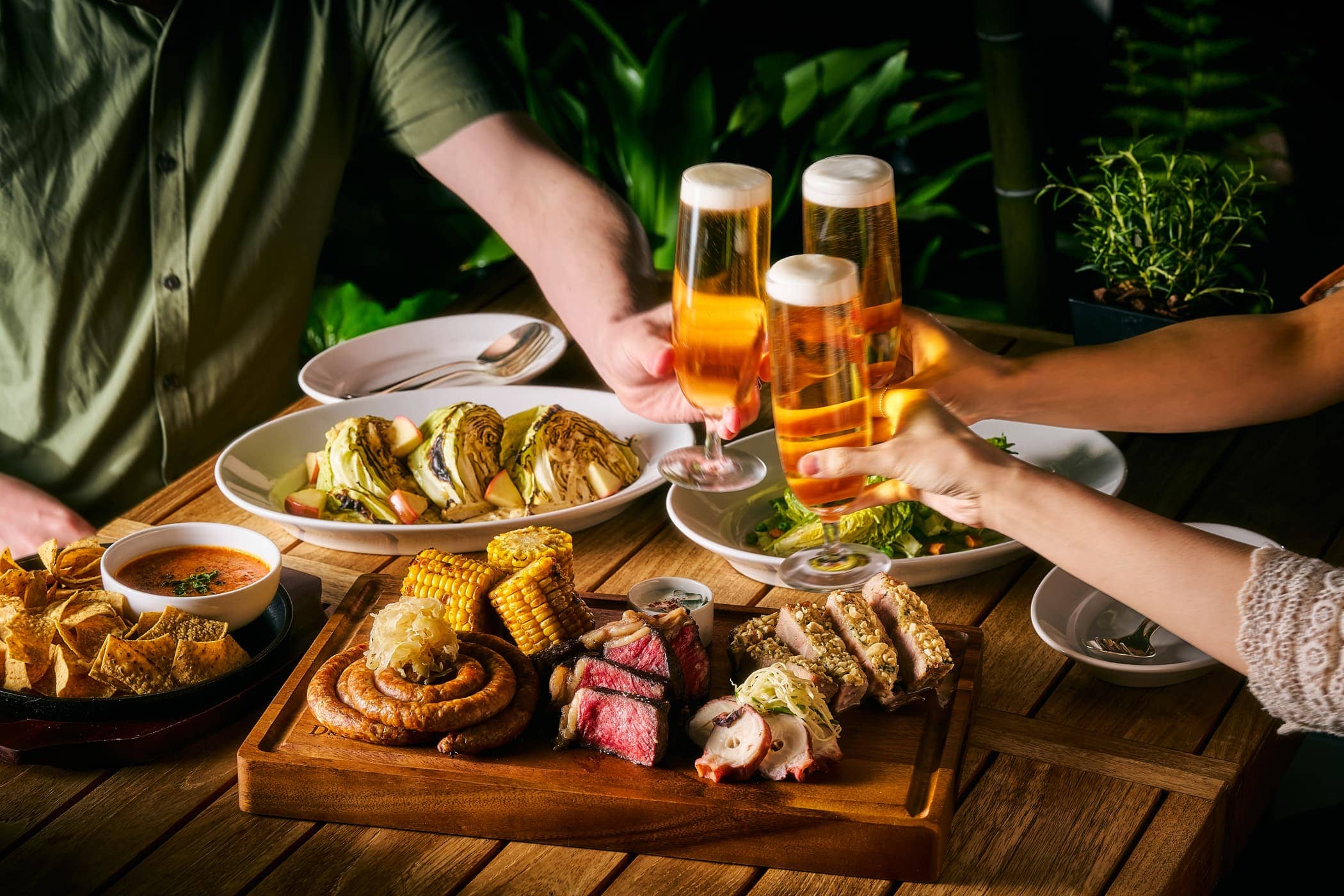 Summer Butcher’s Beer Garden at The Oak Door