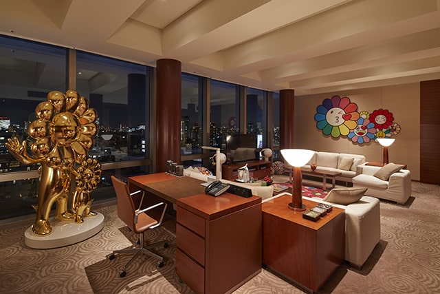 Murakami Takashi Flower Gallery Stay Grand Hyatt Tokyo