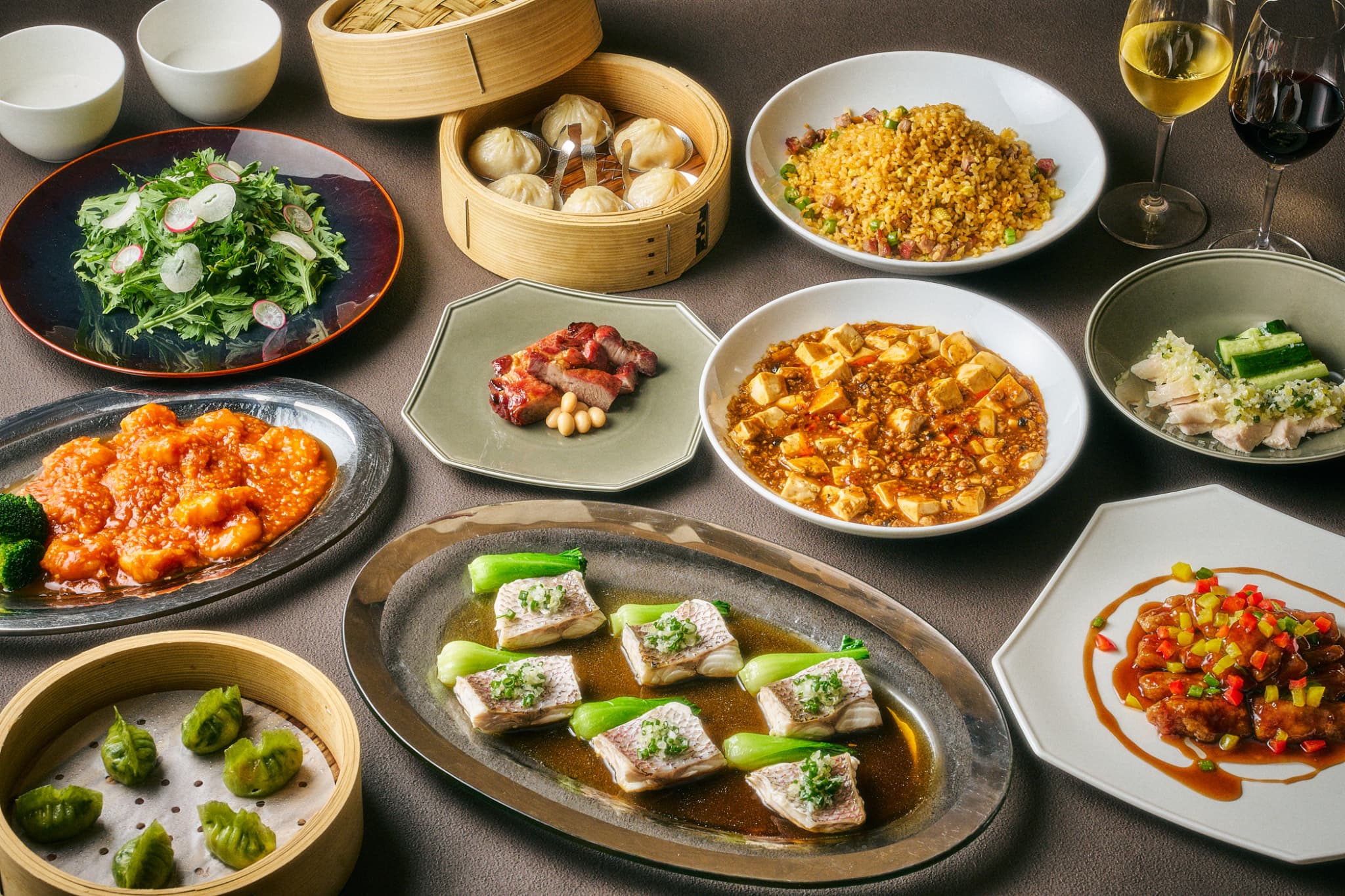 Chinaroom dinner 8 courses