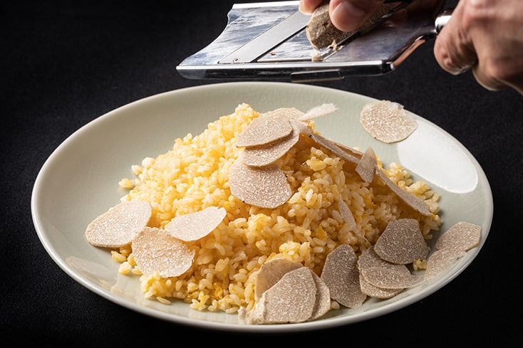 白トリュフ ダイヤモンドライス 炒飯